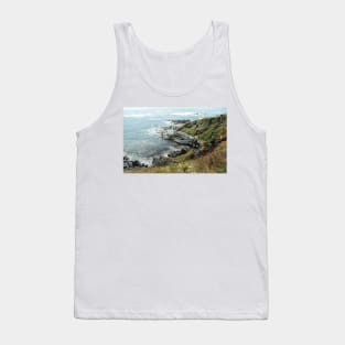 Lizard, Cornwall, England. Coastal landscape art Tank Top